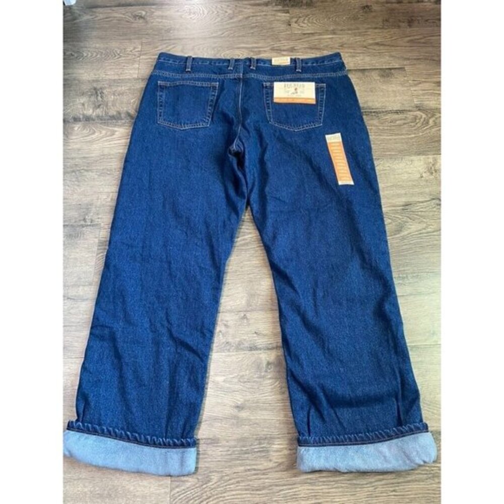 NWT Mens Red Head Brand Co relaxed fit FLEECE lined jeans size‎ 42X32 - Picture 2 of 10